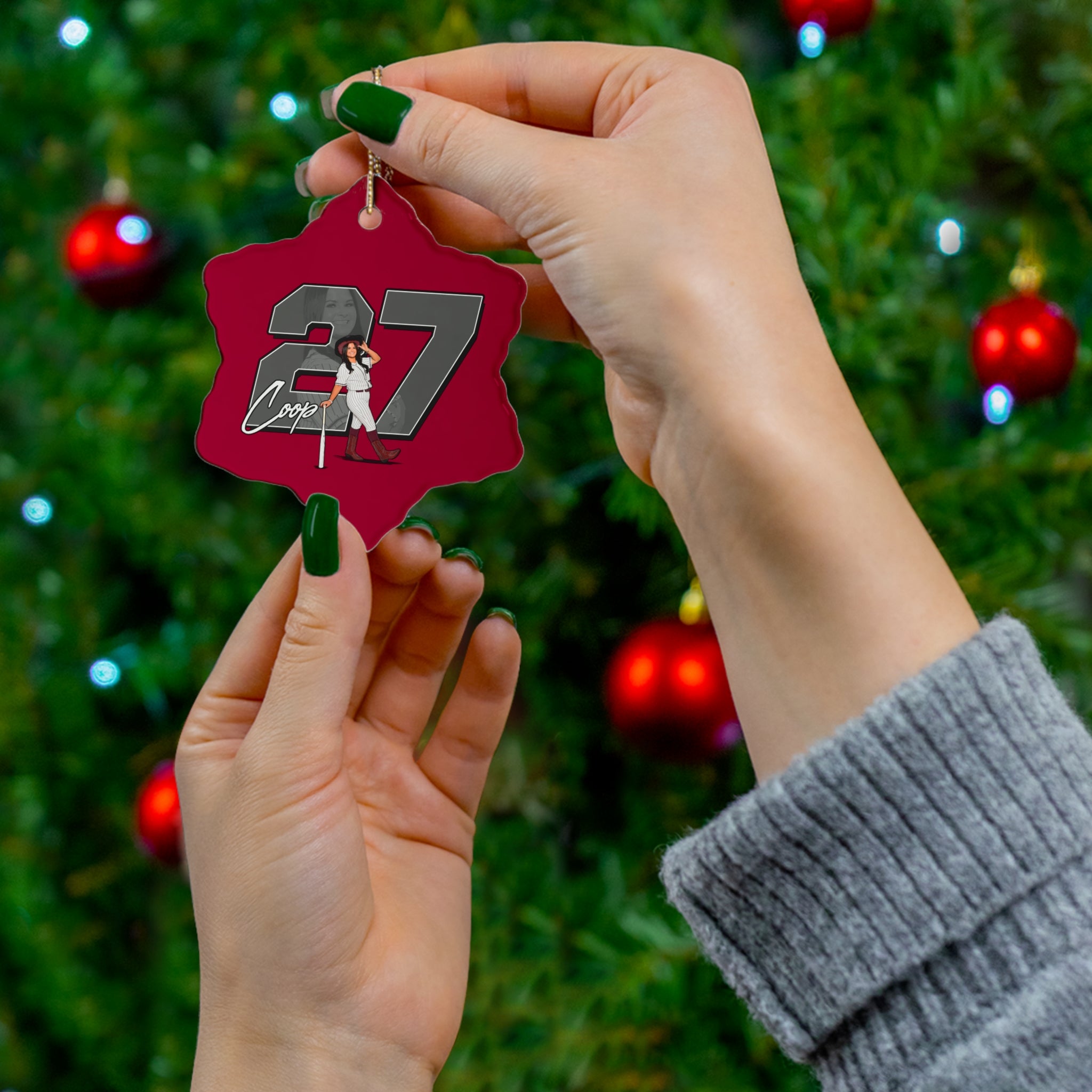 KateLynn Cooper Ceramic Ornament