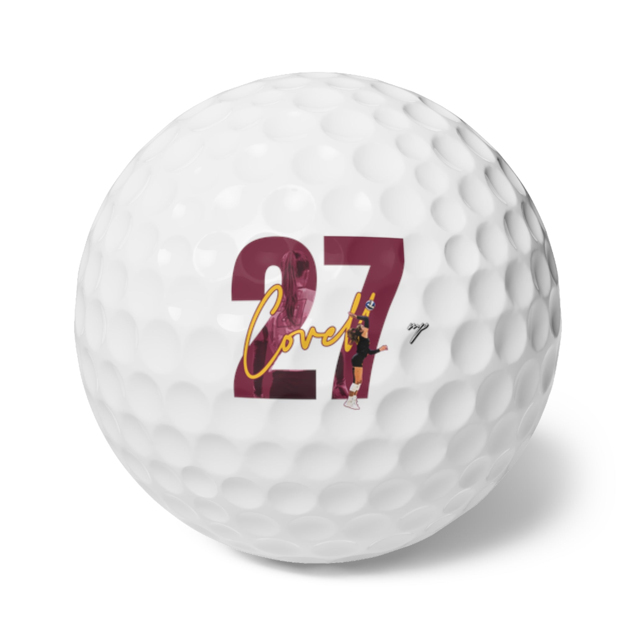 Brynn Covell Golf Balls, 6pc