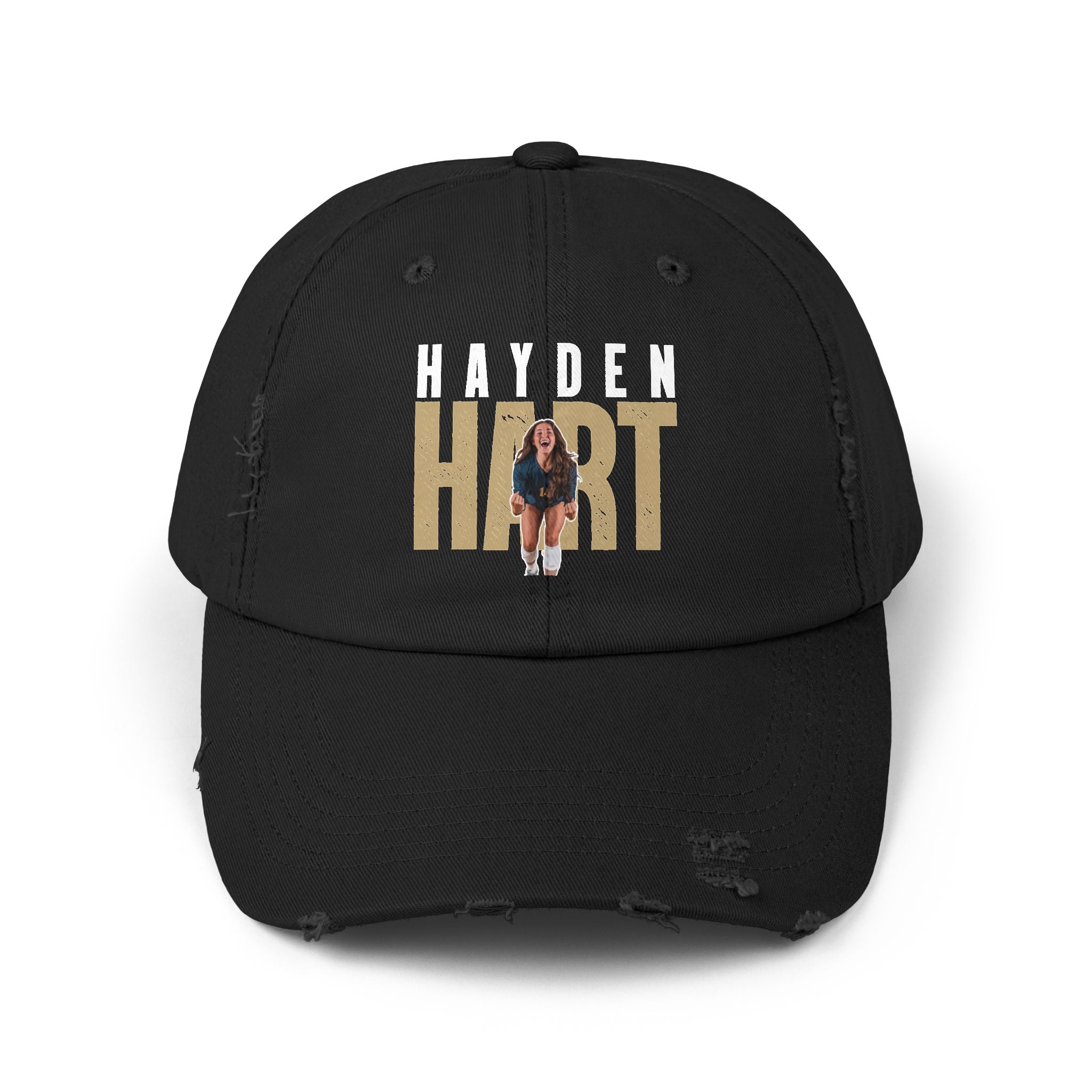Hayden Hart Distressed Dad Cap