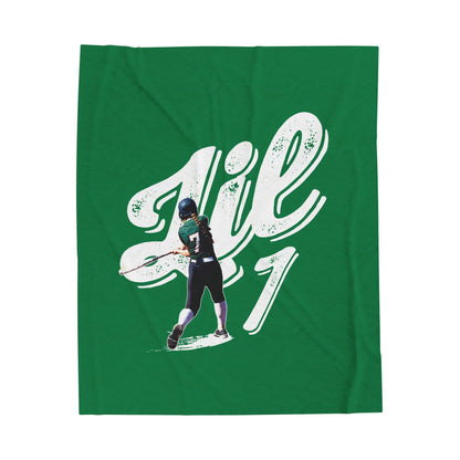 Lily Hickman Velveteen Plush Blanket