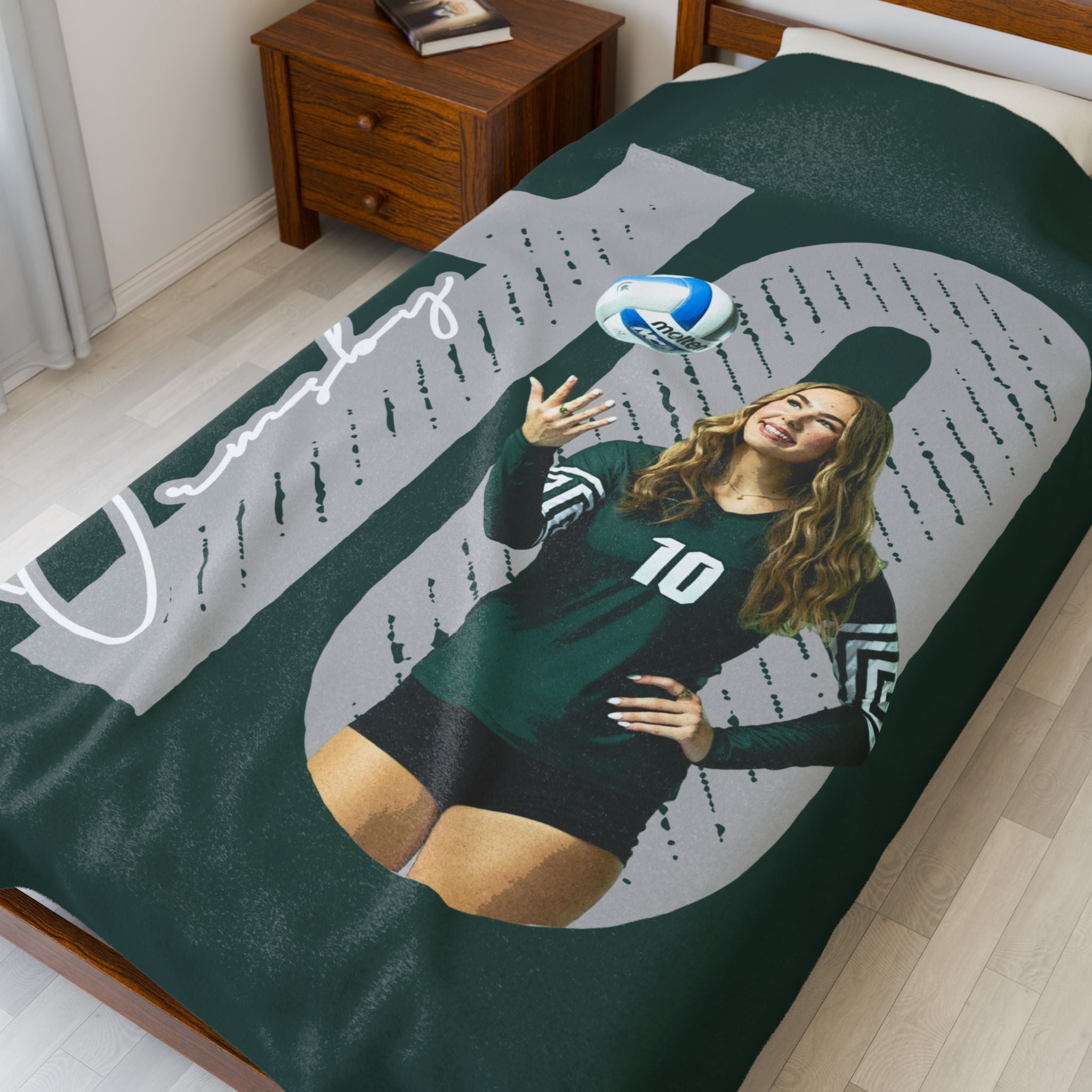 Leela Ormsby Velveteen Plush Blanket