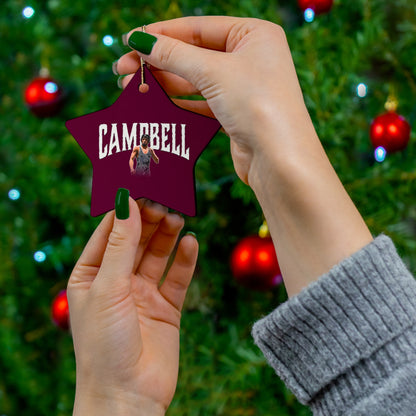 Dillon Campbell Ceramic Ornament