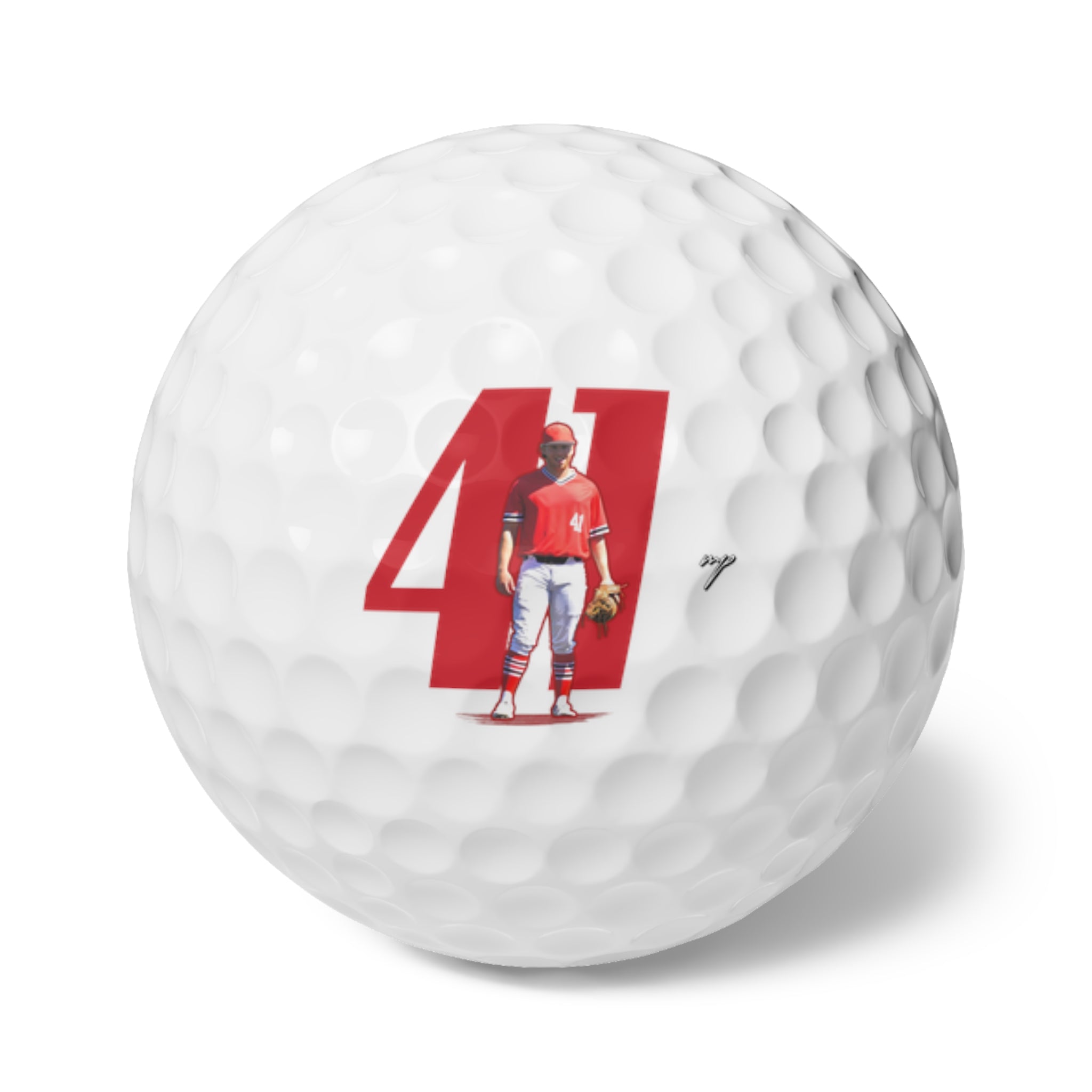 Billy Morris Golf Balls, 6pc