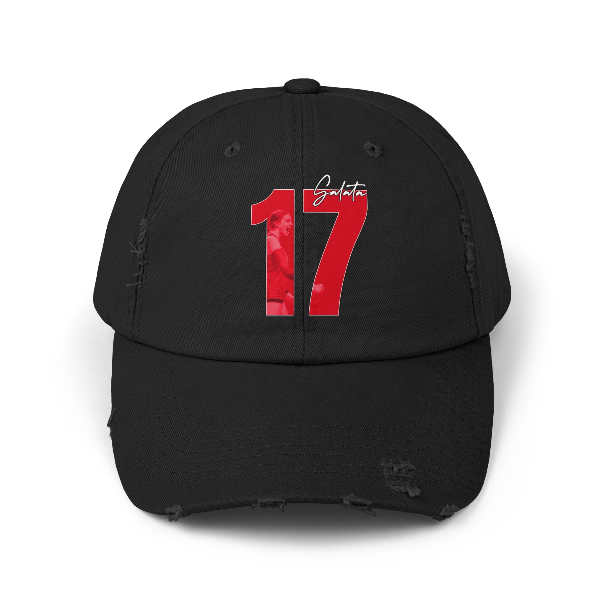 Lauren Salata Distressed Dad Cap