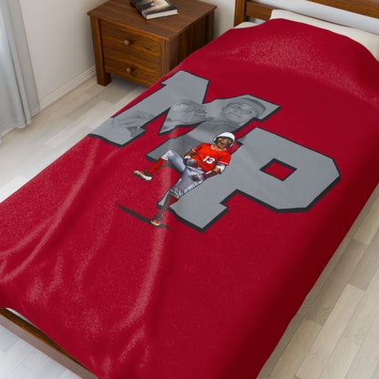 Mya Pacheco Velveteen Plush Blanket