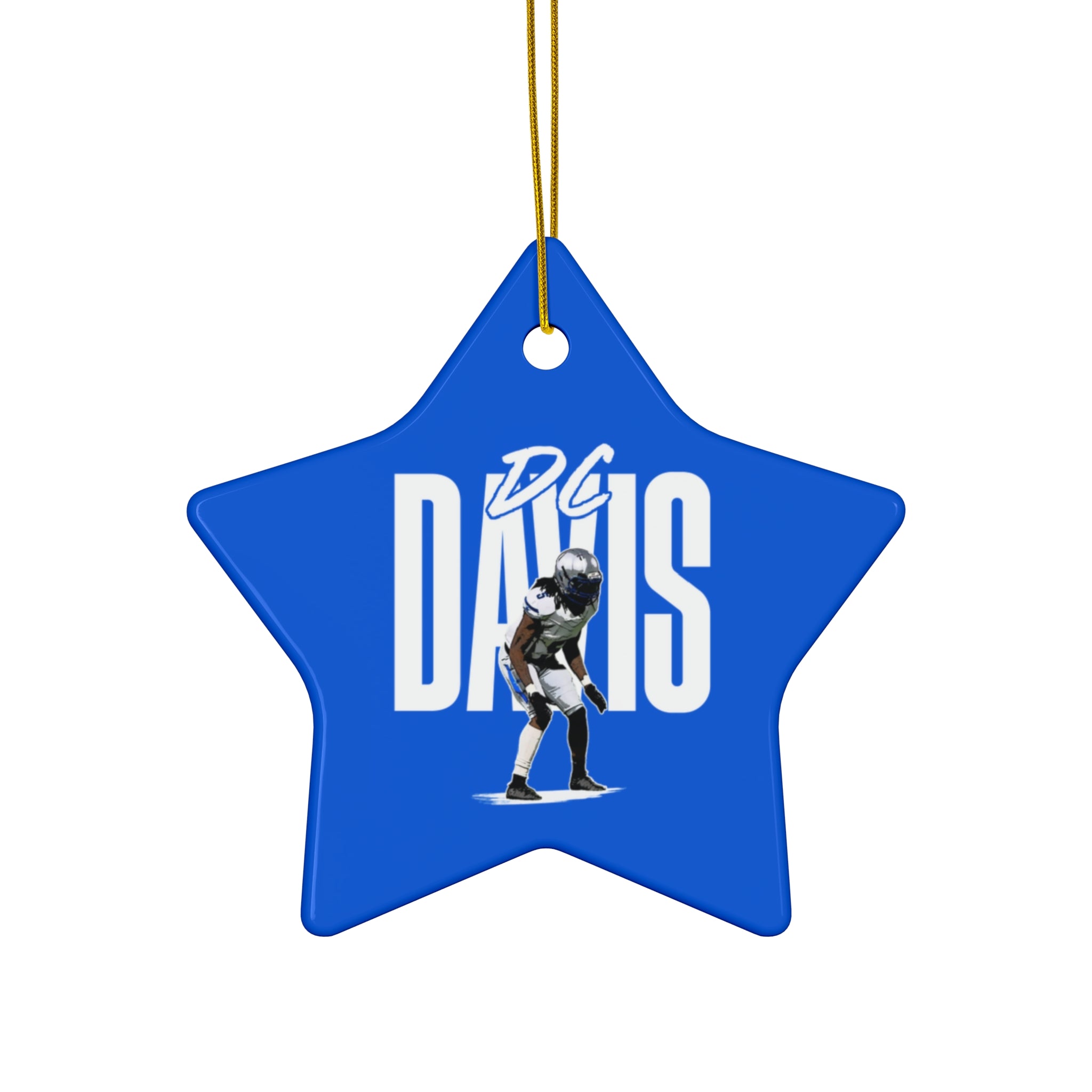 Dc Davis Ceramic Ornament