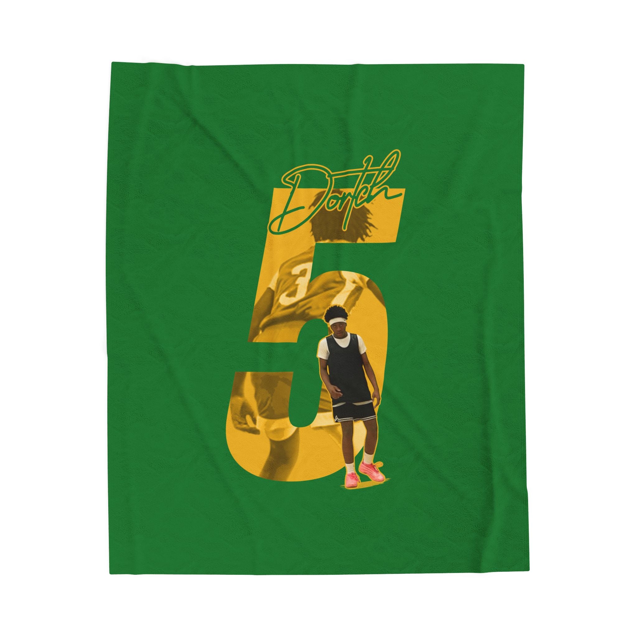 Coryon Dortch Velveteen Plush Blanket