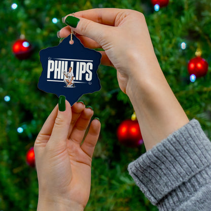 Lily Phillips Ceramic Ornament
