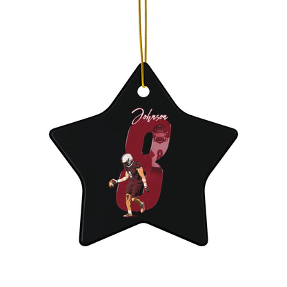 Cannon Johnson Ceramic Ornament