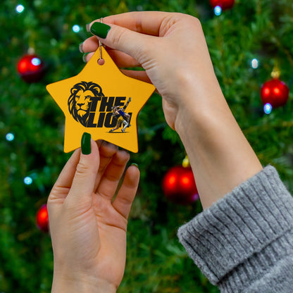 Zion Borge Ceramic Ornament