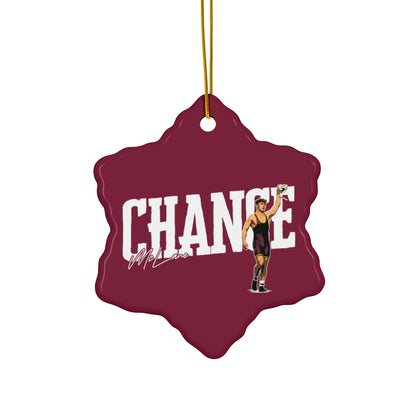 Chance McLane Ceramic Ornament