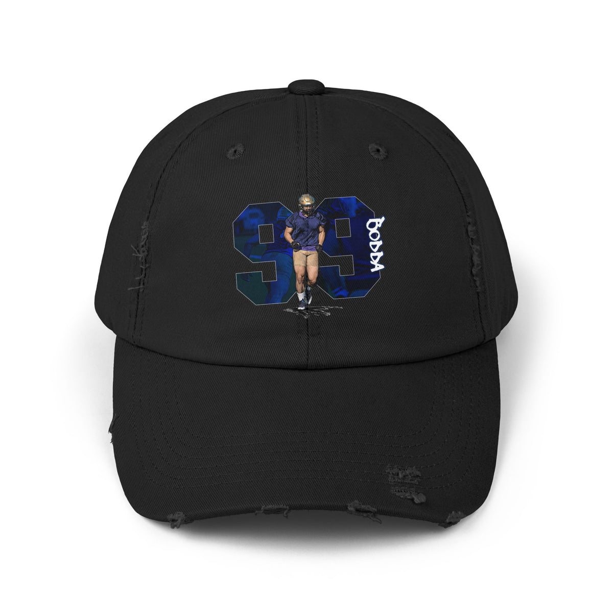 Bodda Ibrahim Distressed Dad Cap