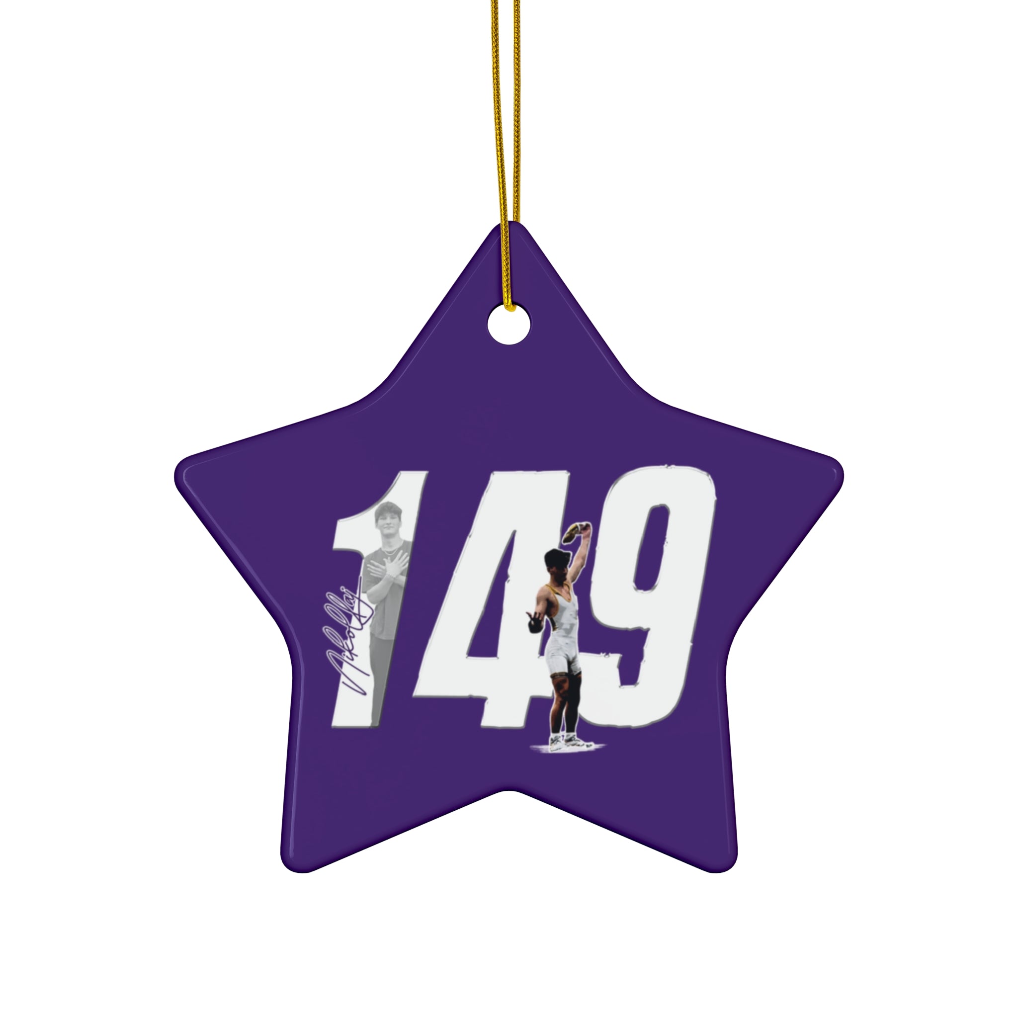 Leon Nikollaj Ceramic Ornament