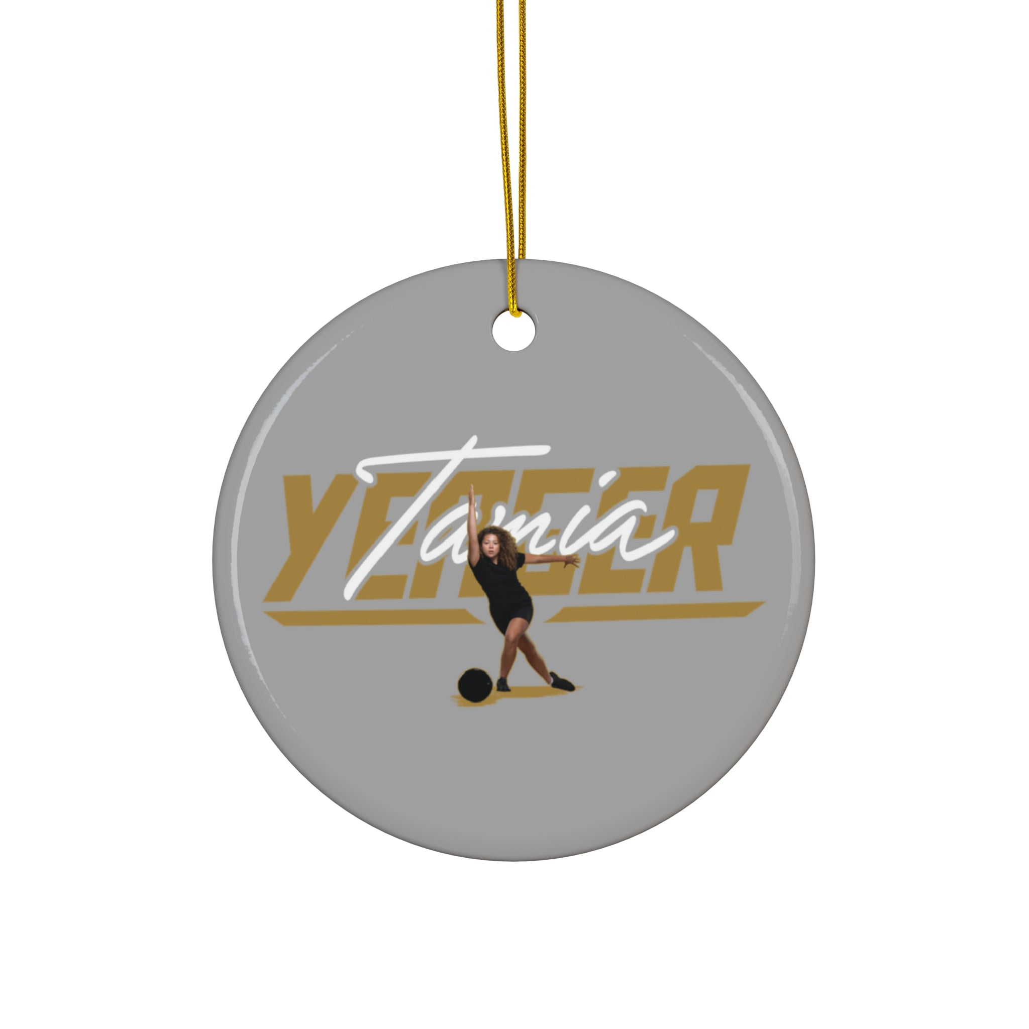 Tamia Yeager Ceramic Ornament