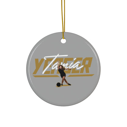 Tamia Yeager Ceramic Ornament