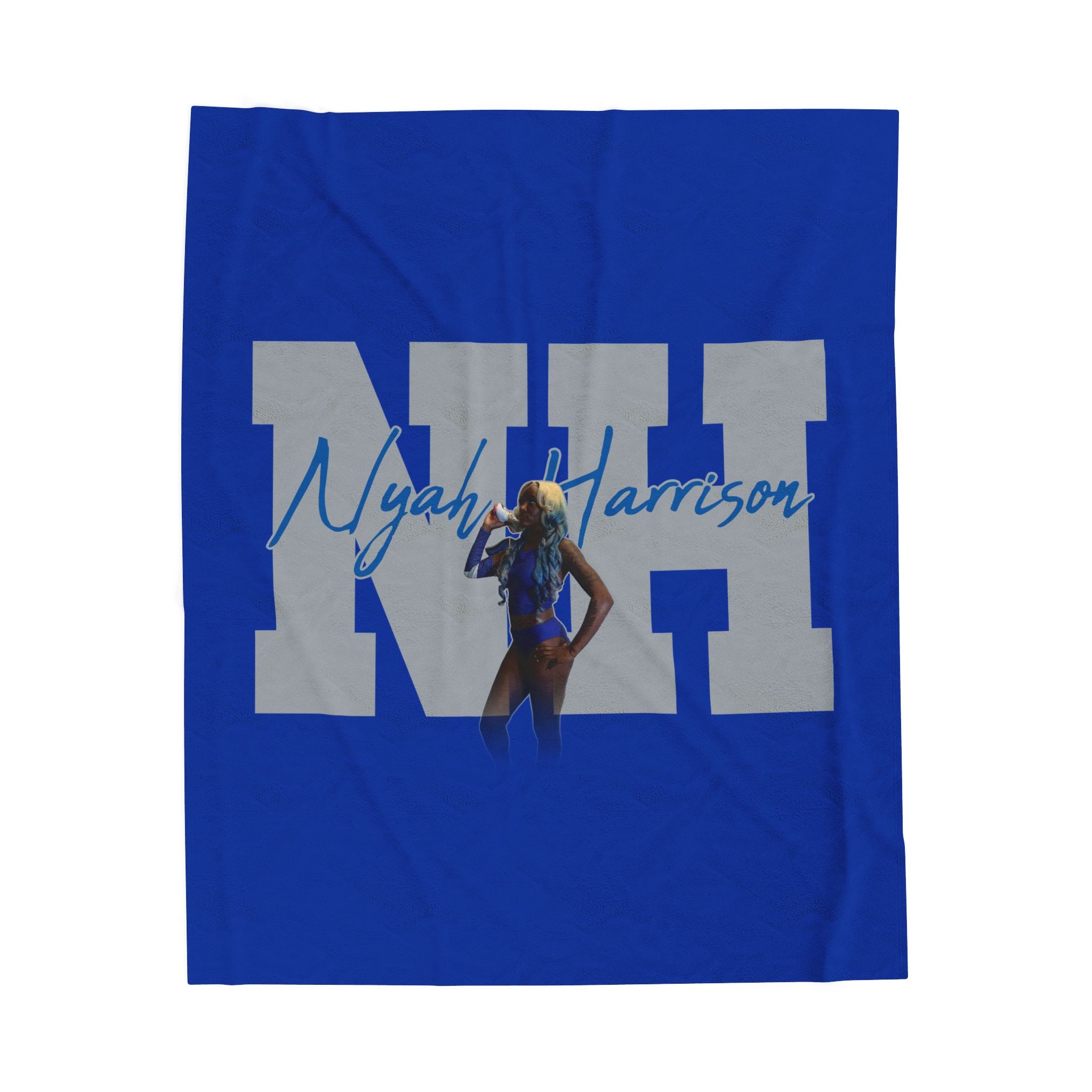 Nyah Harrison Velveteen Plush Blanket