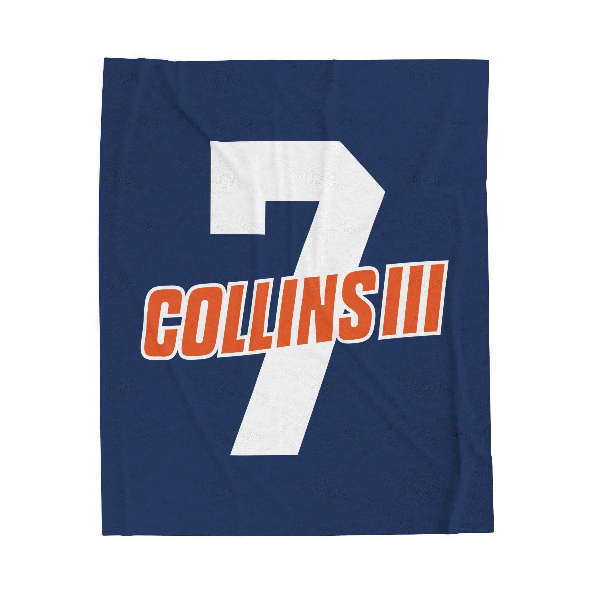 Leonard Collins III Velveteen Plush Blanket