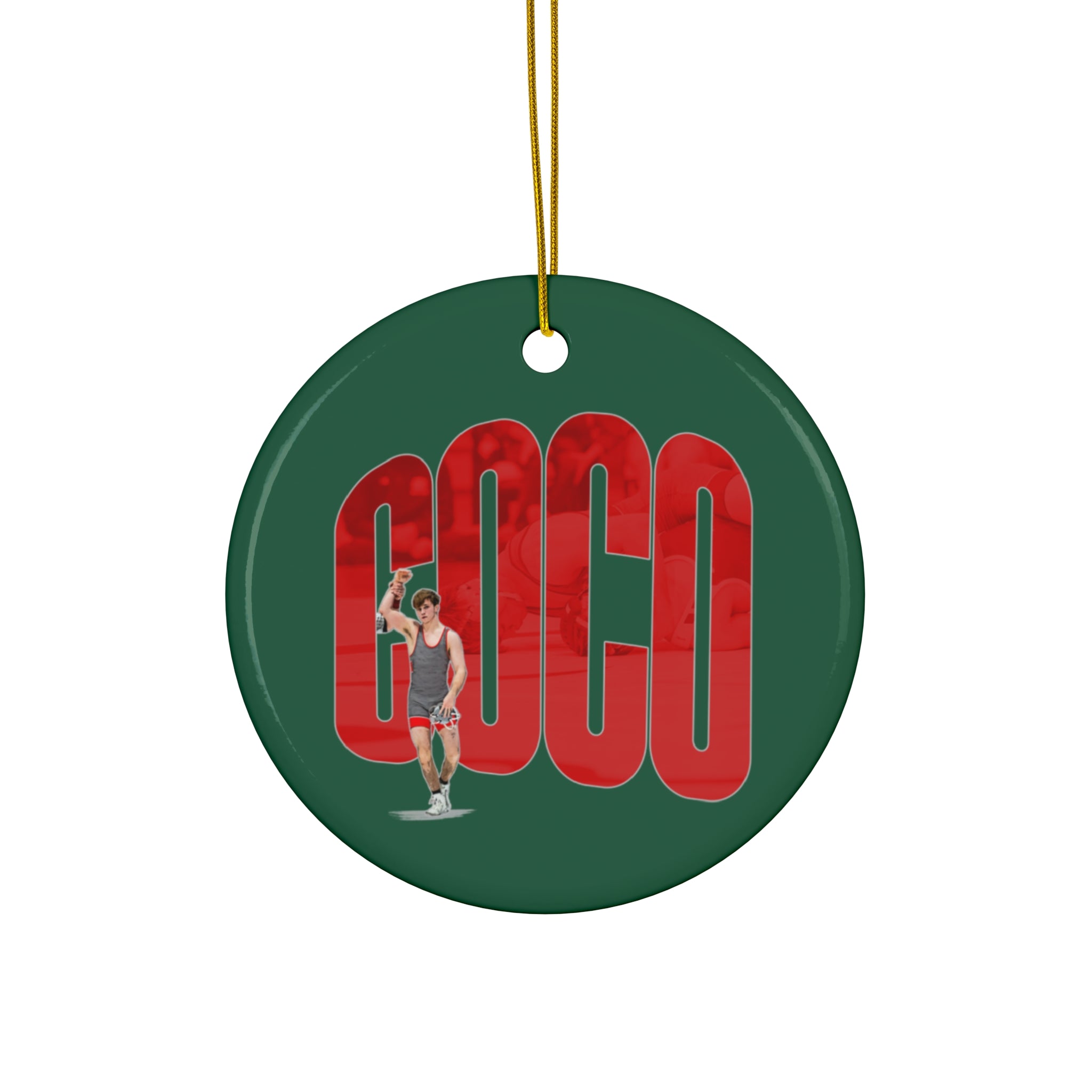 Cole Faircloth Ceramic Ornament