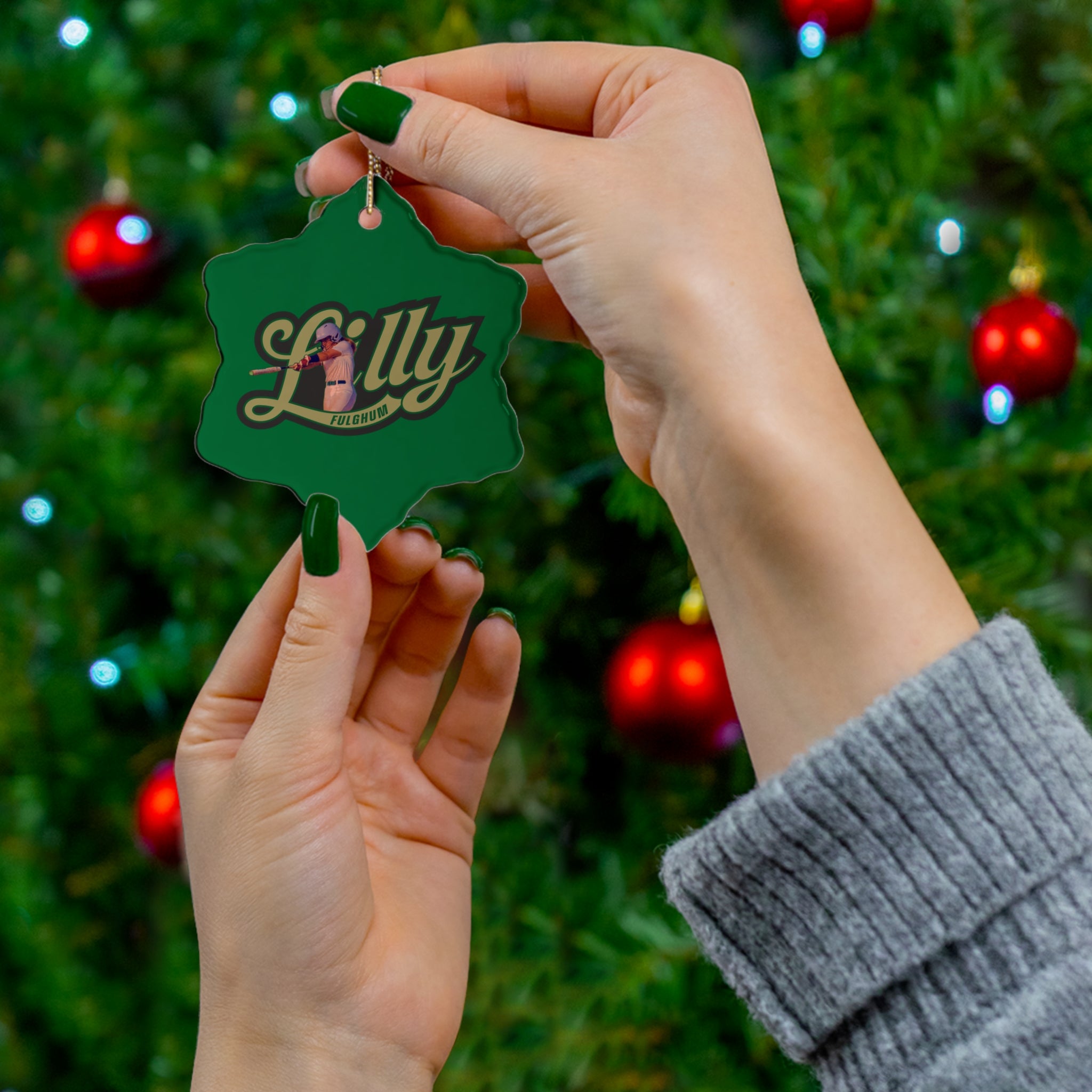 Lilly Fulghum Ceramic Ornament