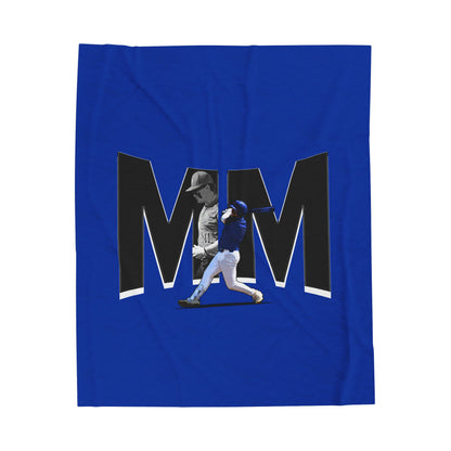 Max Mullane Velveteen Plush Blanket