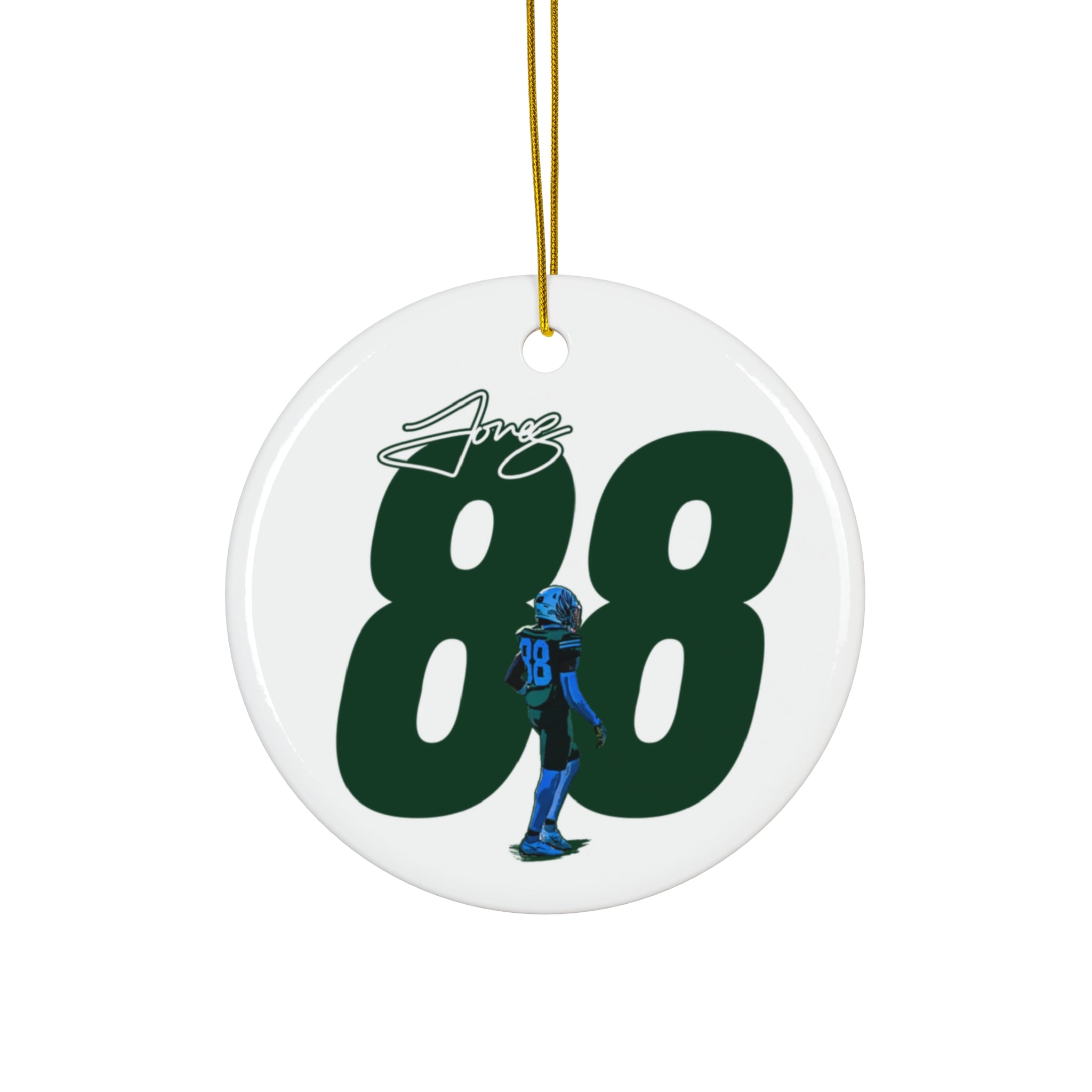 DaShawn Jones Ceramic Ornament