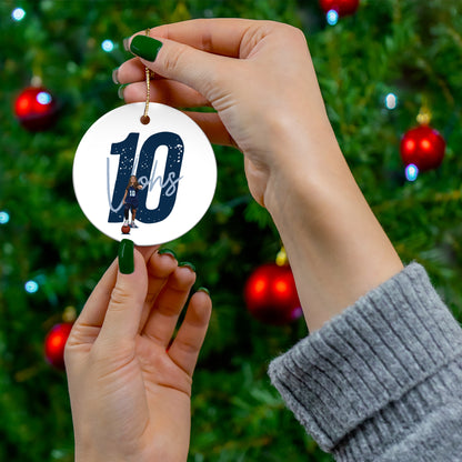 Vanessa Vohs Ceramic Ornament