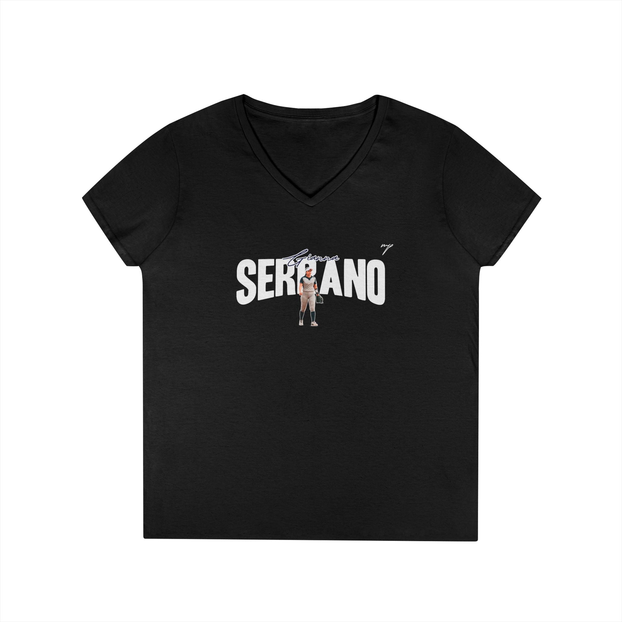 Gianna Serrano V-Neck Tee