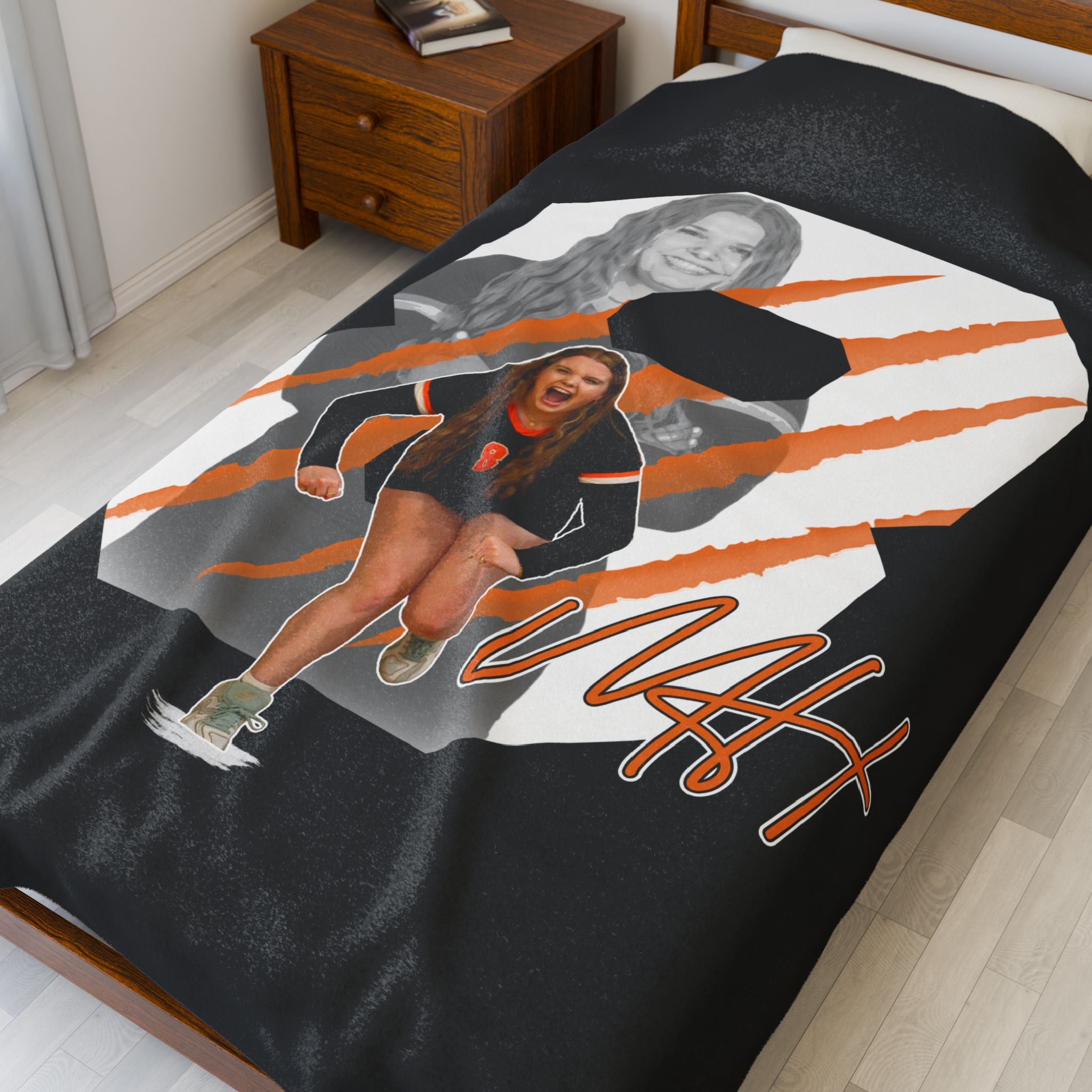 Marissa Heironimus Velveteen Plush Blanket