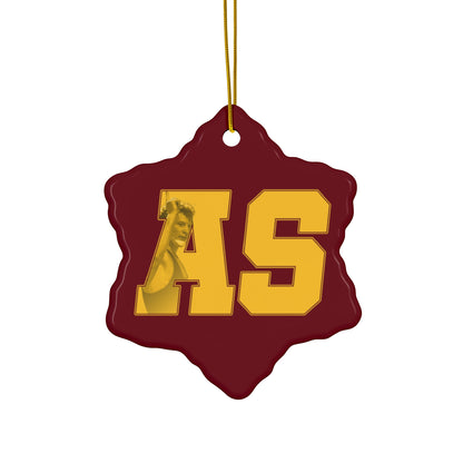 Andrew Sparks Ceramic Ornament