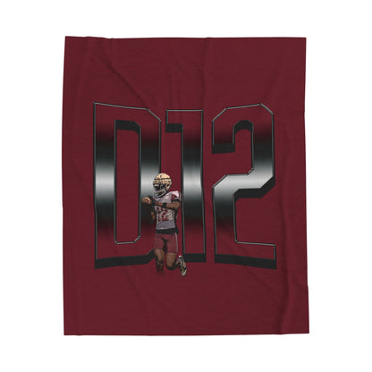 De'Traun Brown Velveteen Plush Blanket
