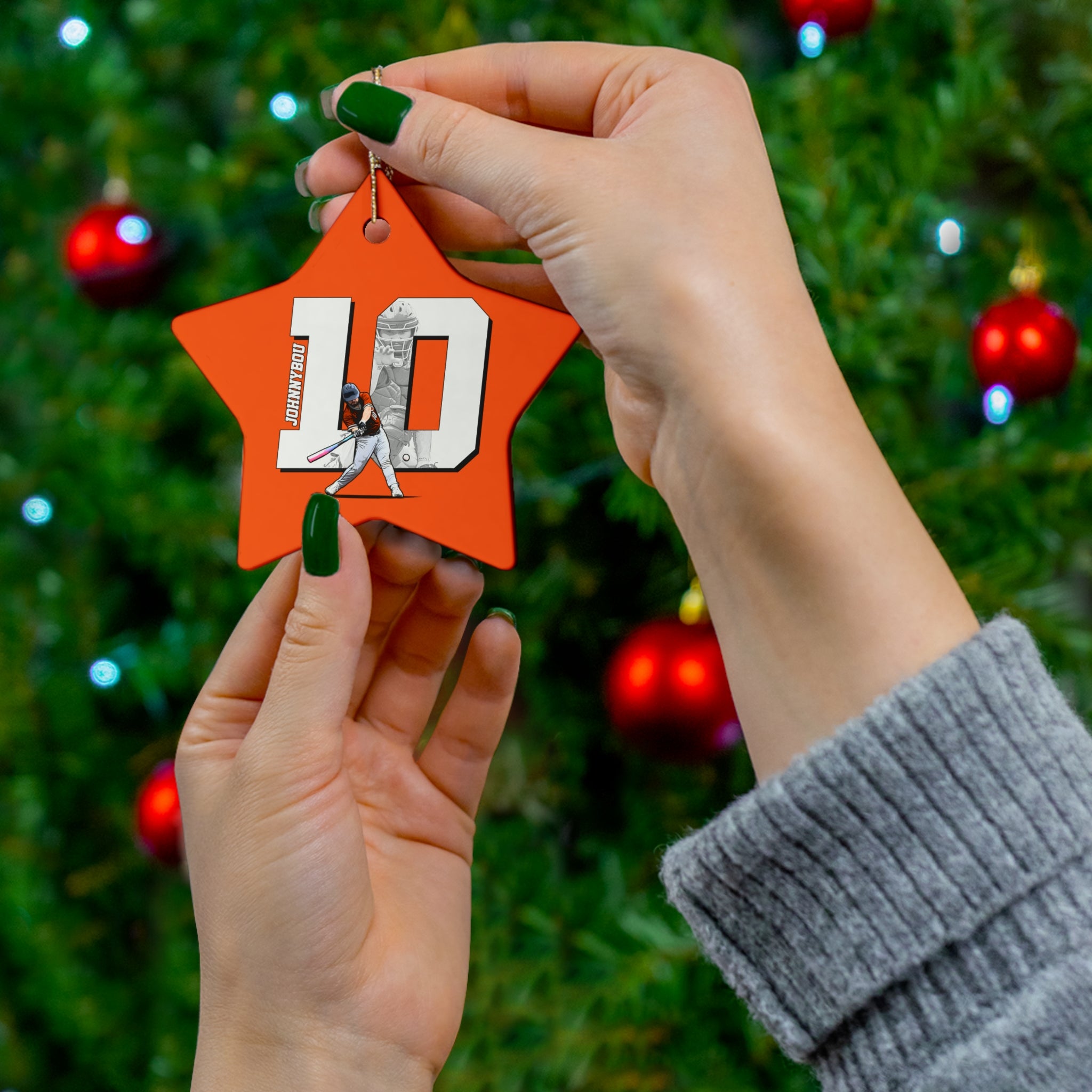 John Davis Ceramic Ornament