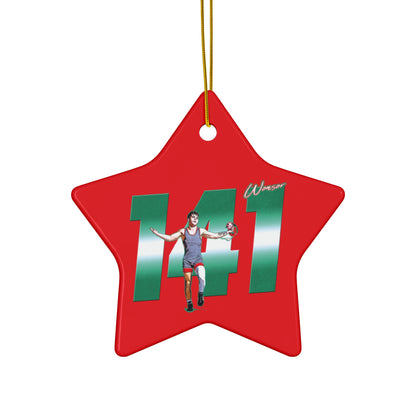 Ethan Wonser Ceramic Ornament
