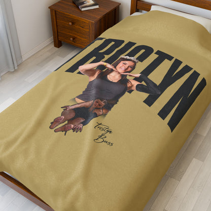 Tristyn Buss Velveteen Plush Blanket