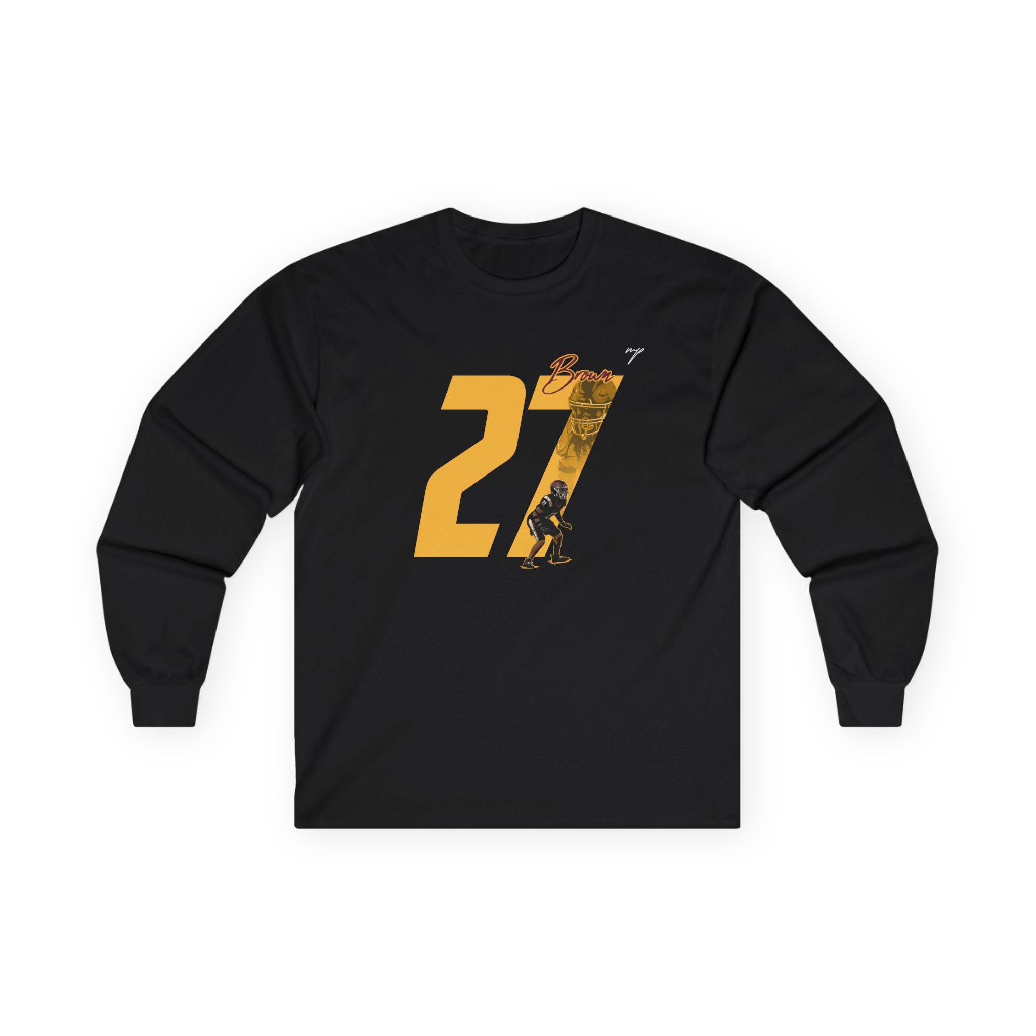 Reiheem Brown Long Sleeve Tee