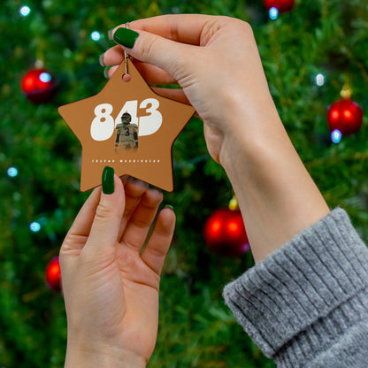 Trevon Washington Ceramic Ornament