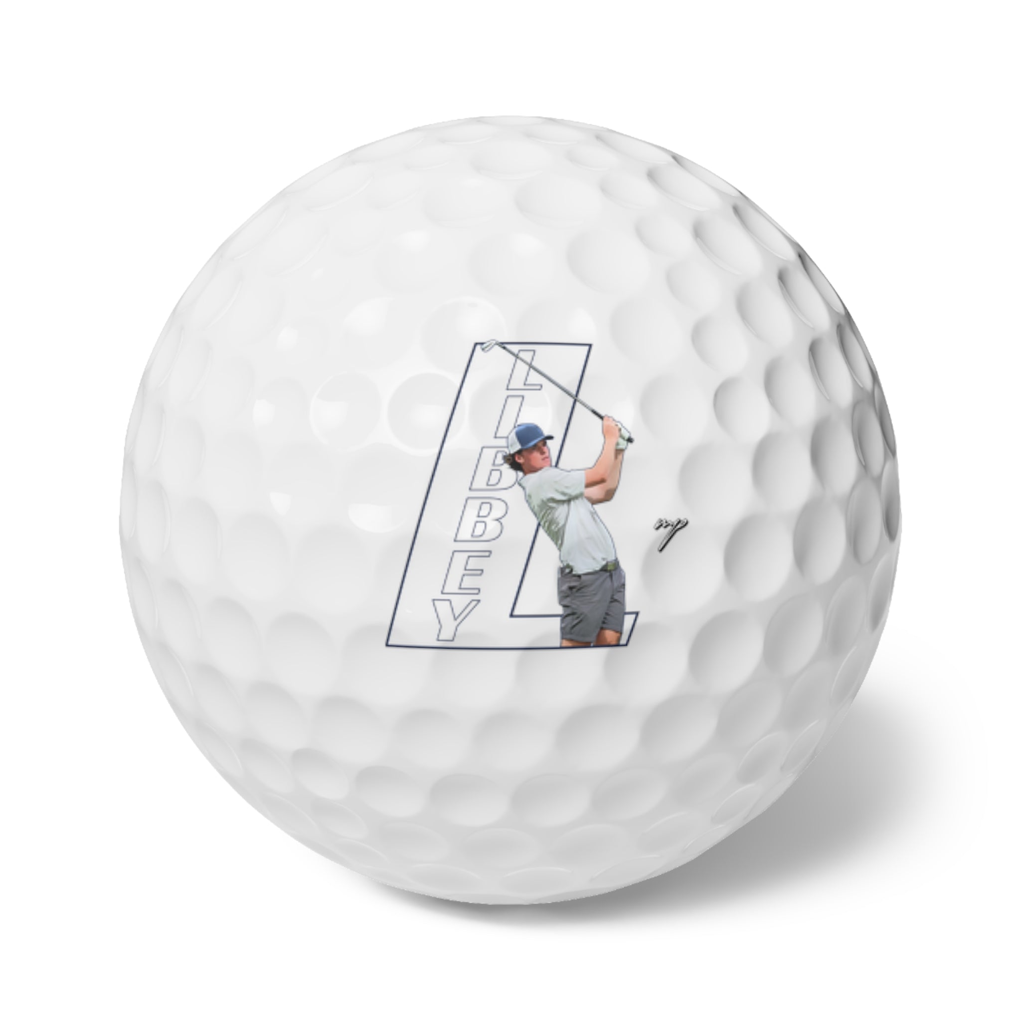Luke Libbey Golf Balls, 6pc