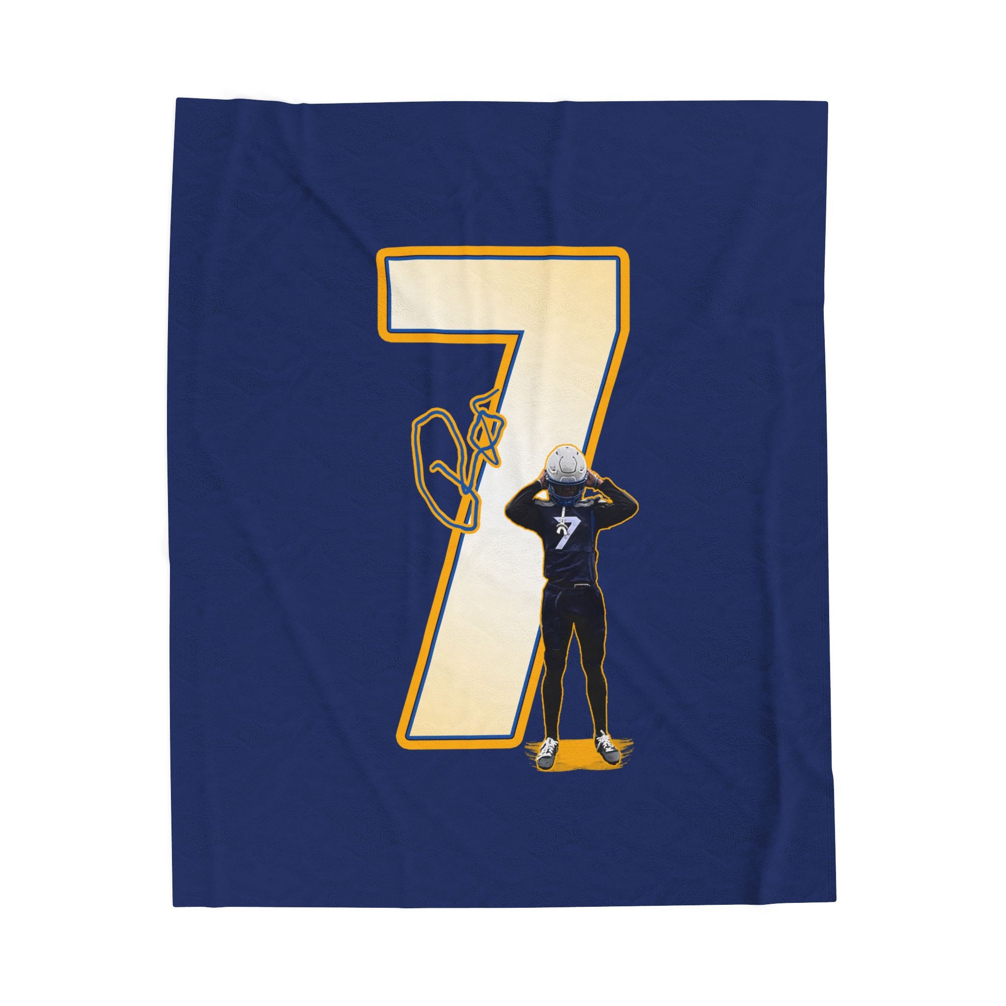 Rachaude Williams Jr Velveteen Plush Blanket