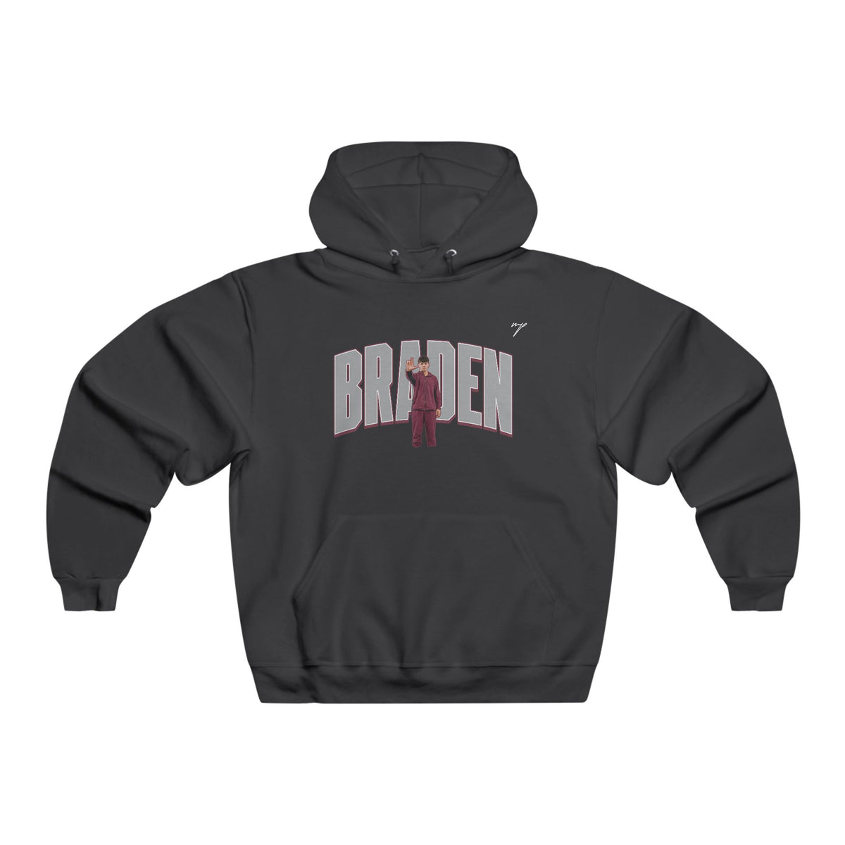 Braden Strain Vintage Hoodie (Front + Back)