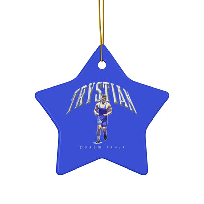 Trystian Juarez Ceramic Ornament
