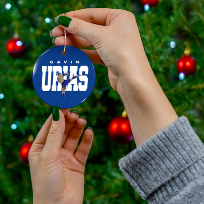Gavin Urias Ceramic Ornament