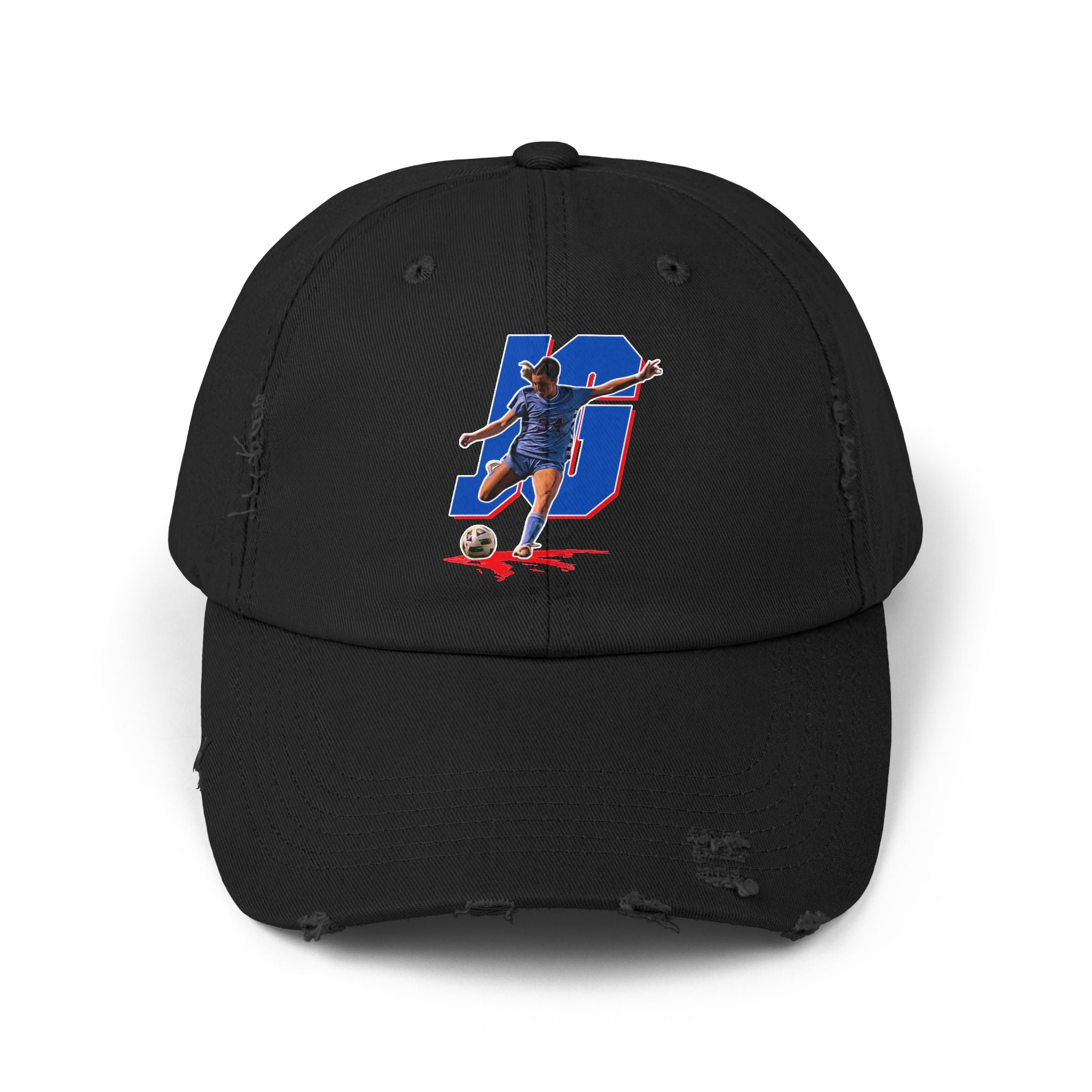Jillian Gregorski Distressed Dad Cap