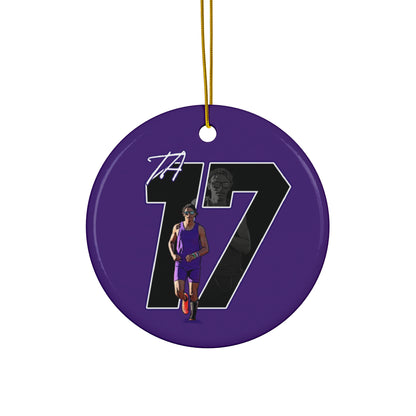 Tyler Adams Ceramic Ornament