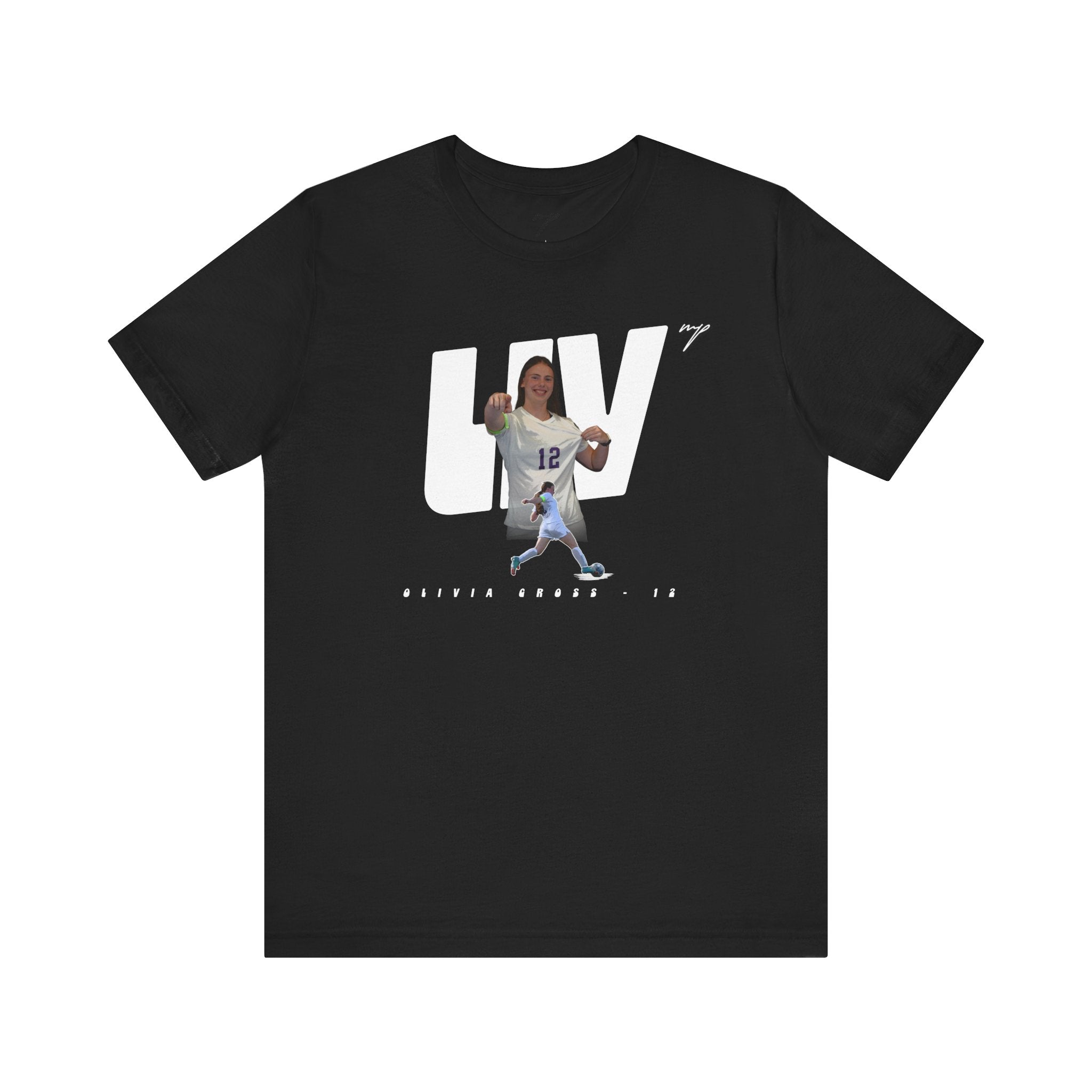 Olivia Cross Graphic Tee