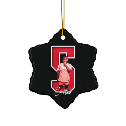 Jayla Carter Ceramic Ornament