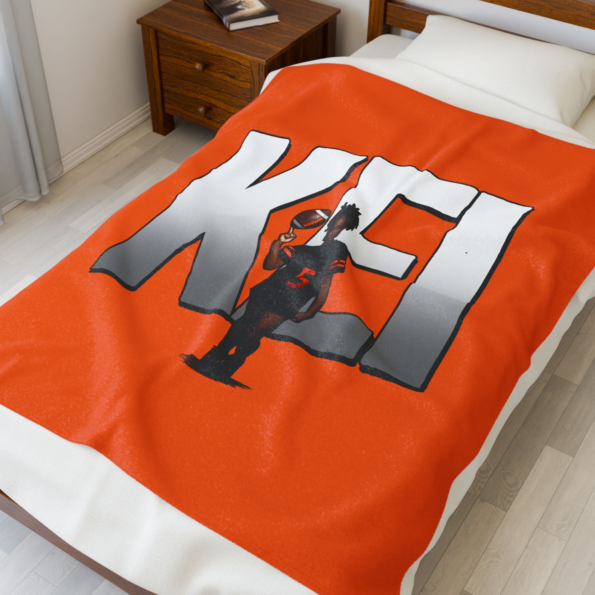 Sakeiah Newell Velveteen Plush Blanket