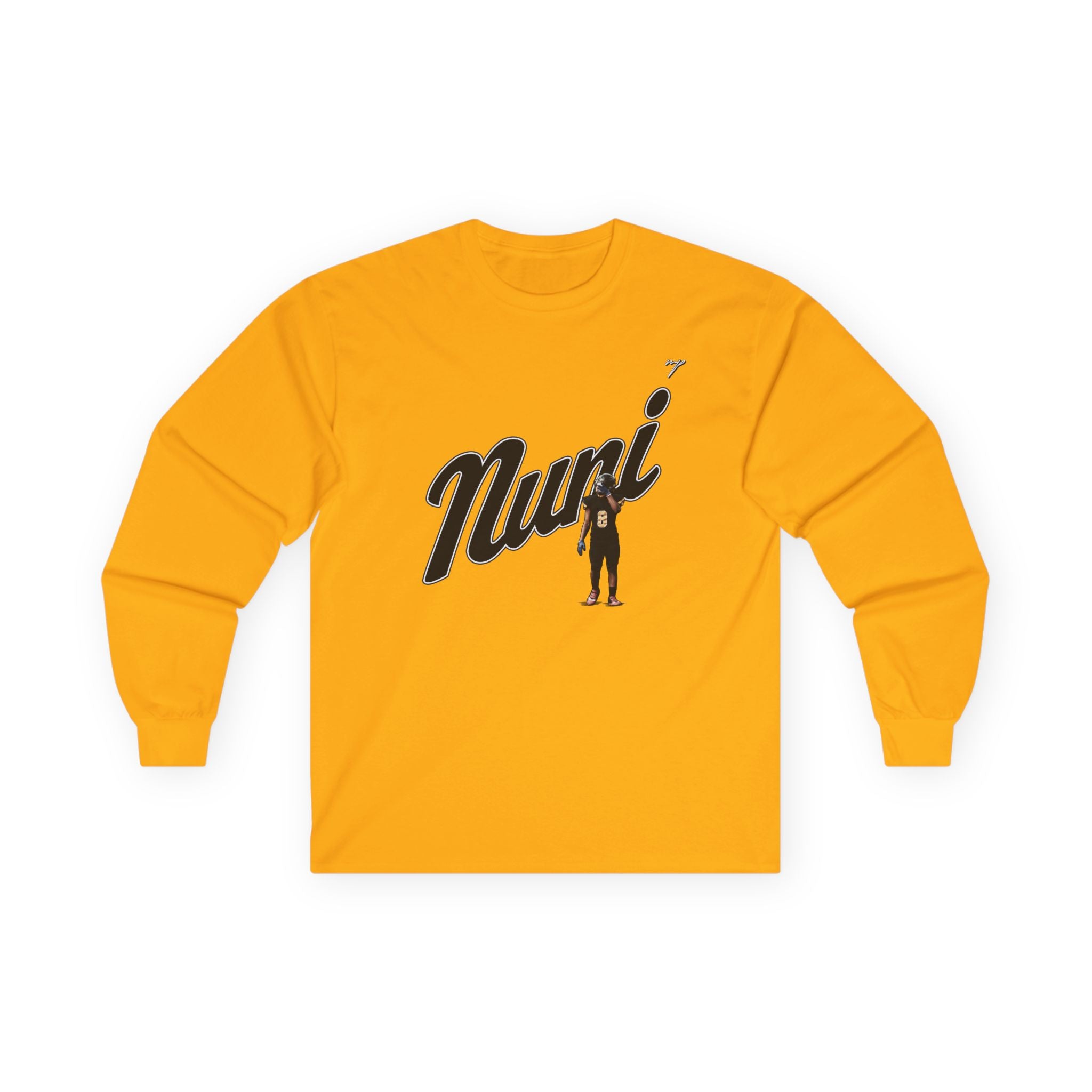 Nasir White Long Sleeve Tee