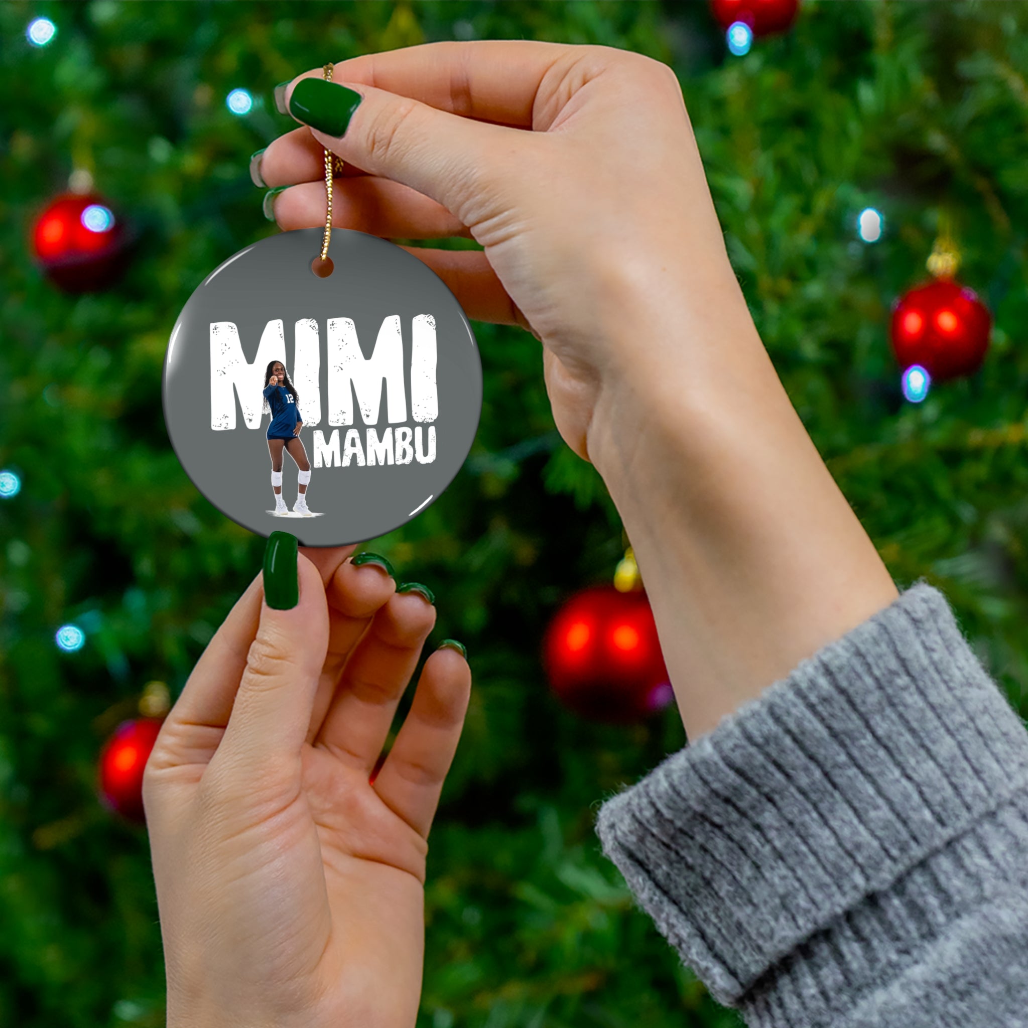 Mimi Mambu Ceramic Ornament
