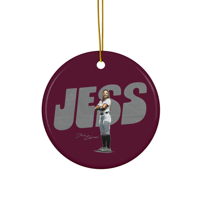 Jessica Cherms Ceramic Ornament