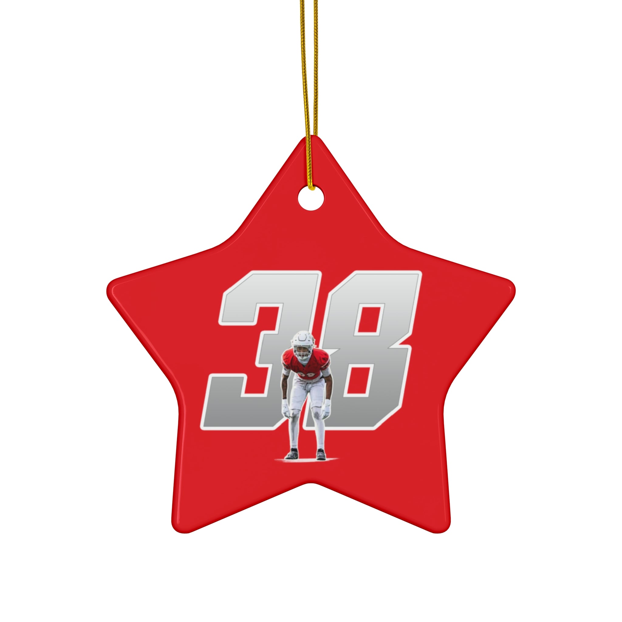 Marquise Hill Ceramic Ornament