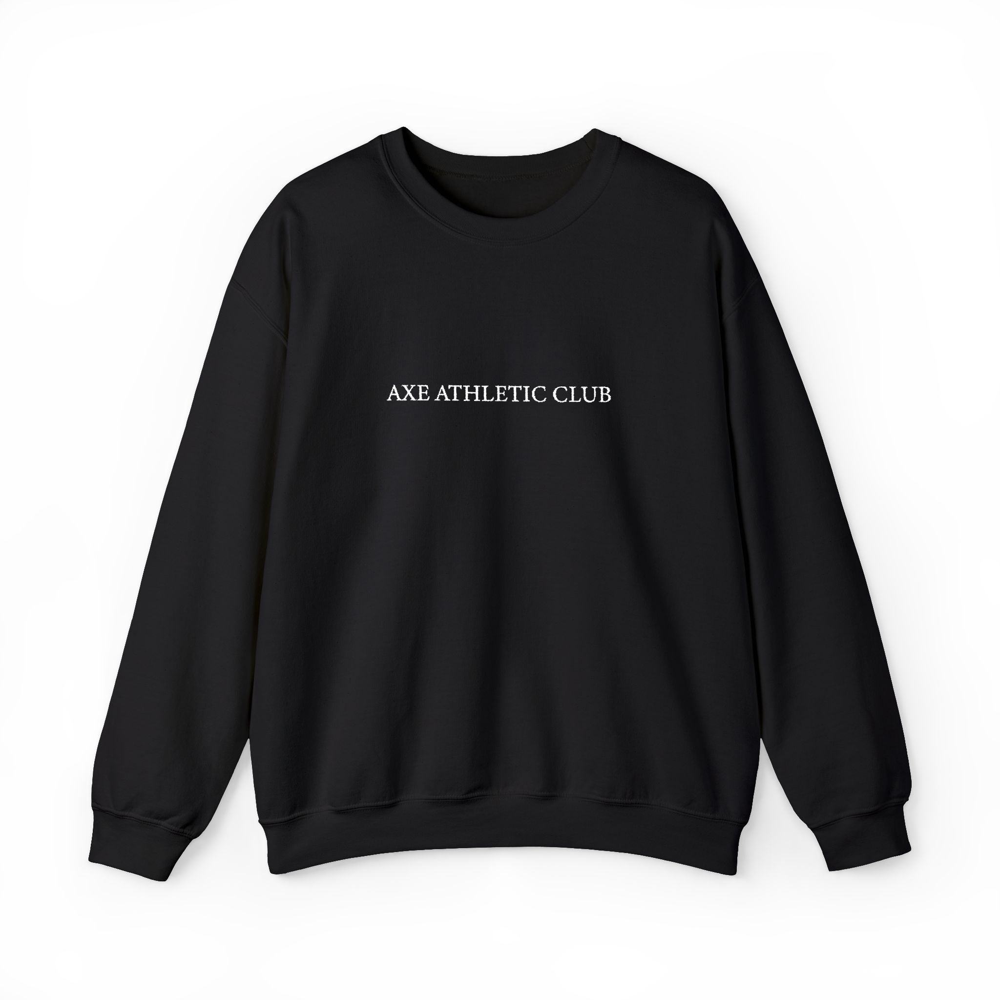 Axe Athletic Club- Black Crewneck